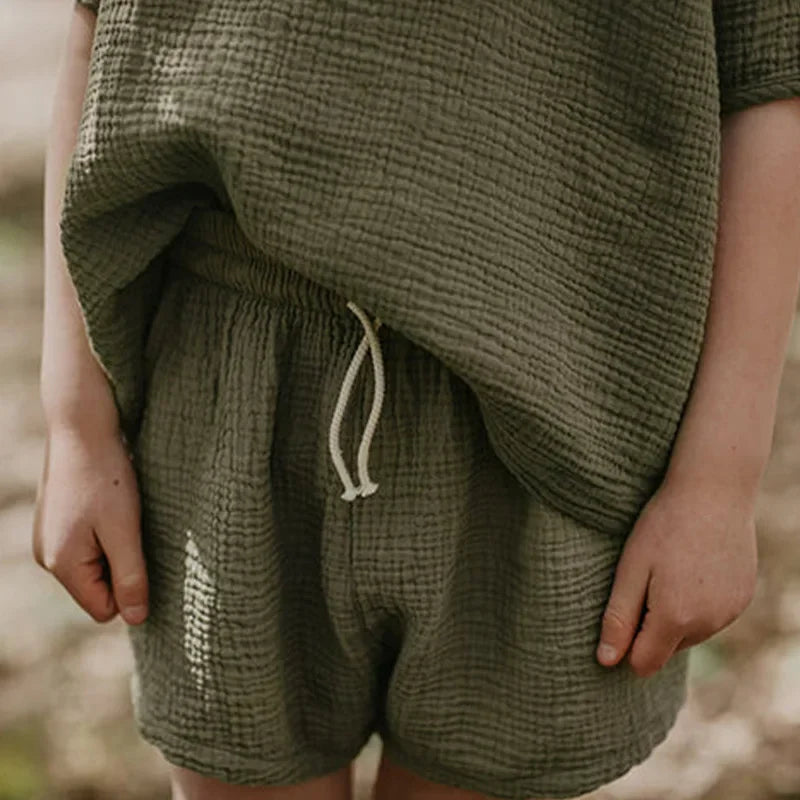 Conjunto Infantil de Algodão