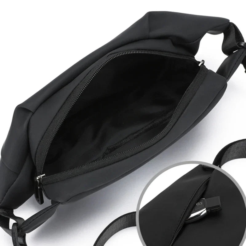 Bolsa Crossbody Masculina À Prova D'Água
