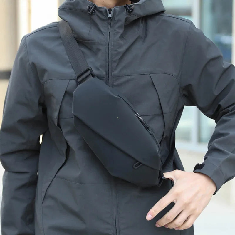 Bolsa Crossbody Masculina À Prova D'Água