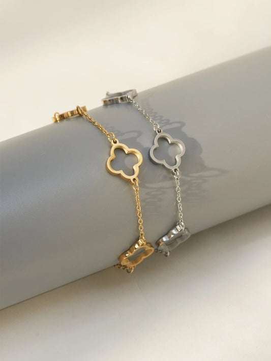 Pulseira Trevo Ajustável