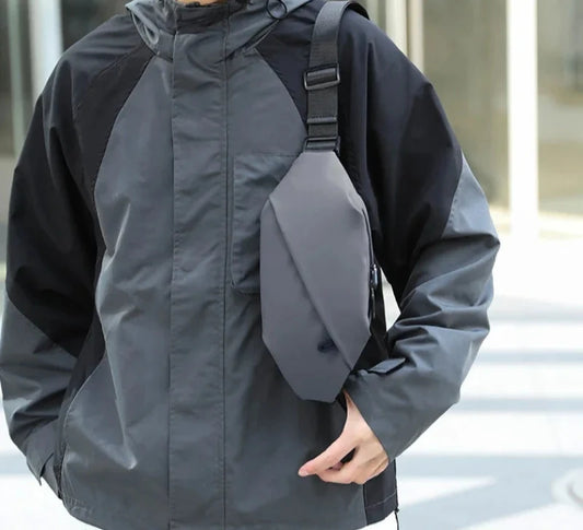 Bolsa Crossbody Masculina À Prova D'Água