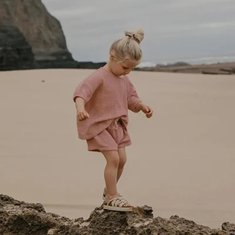 Conjunto Infantil de Algodão