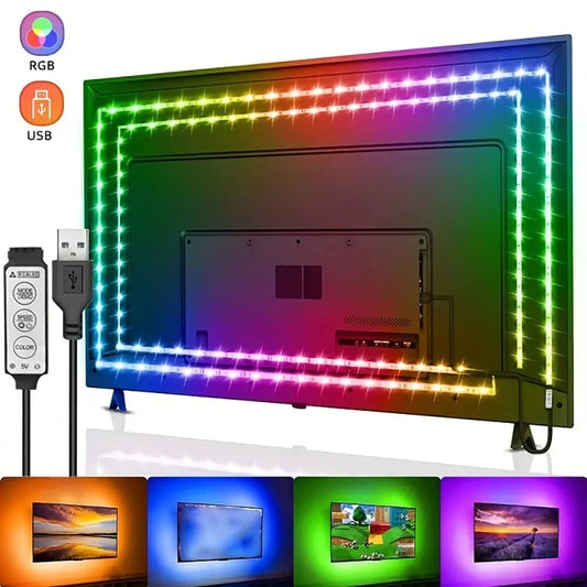 RGB LED Strip Light – Alta Durabilidade