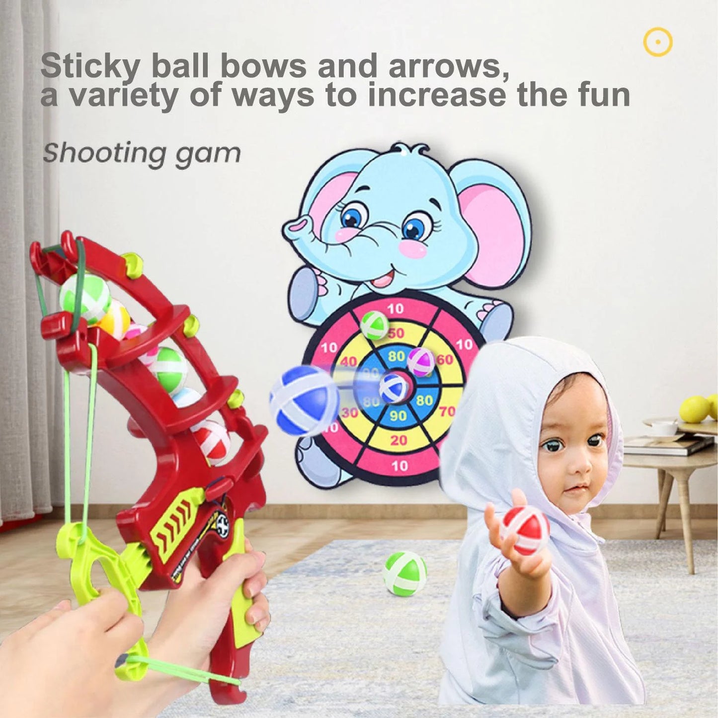 Conjunto de Jogo de Dardos Montessori